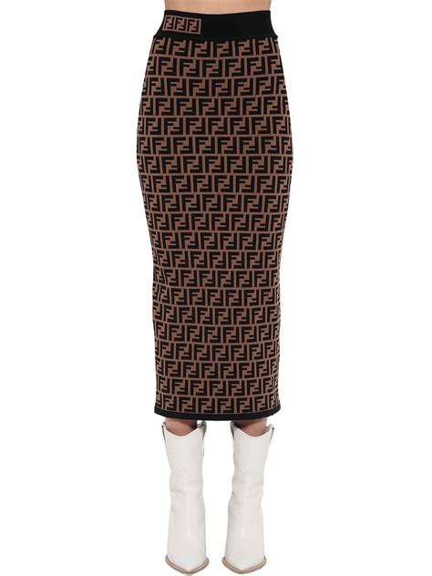 fendi skirt women's